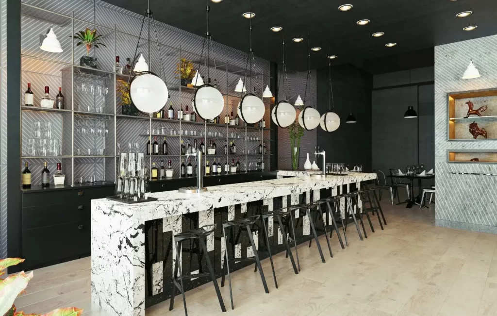 Restaurant Concepts With 3D Rendering